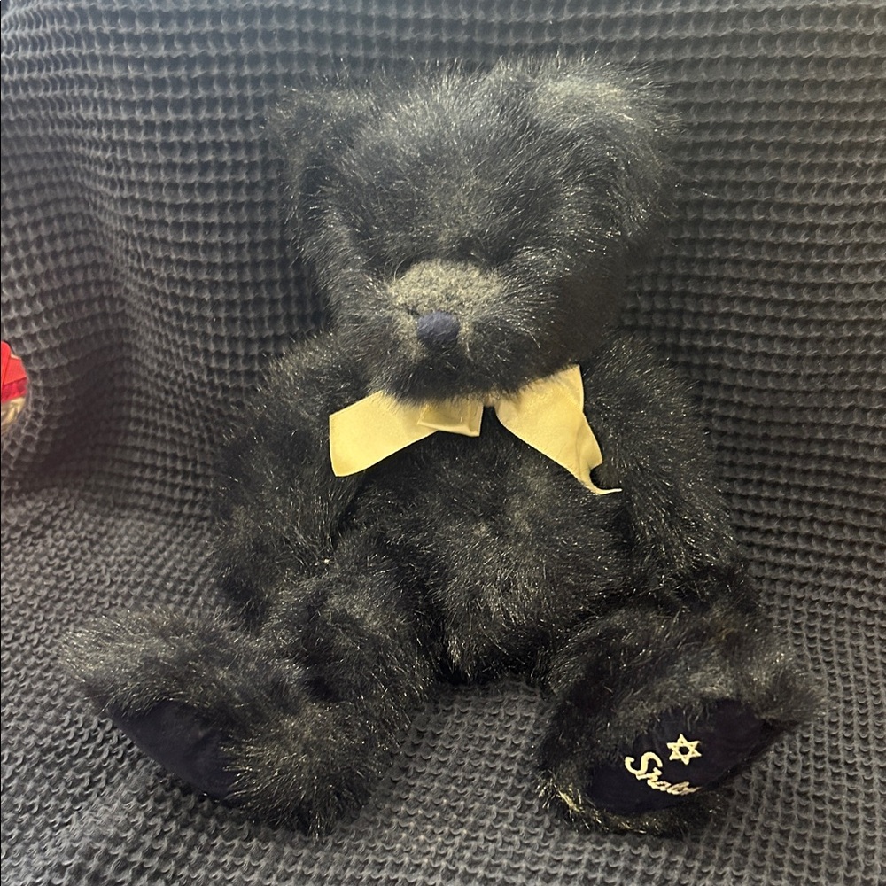 Russ Berrie Star of David shalom  Hanukah teddy bear